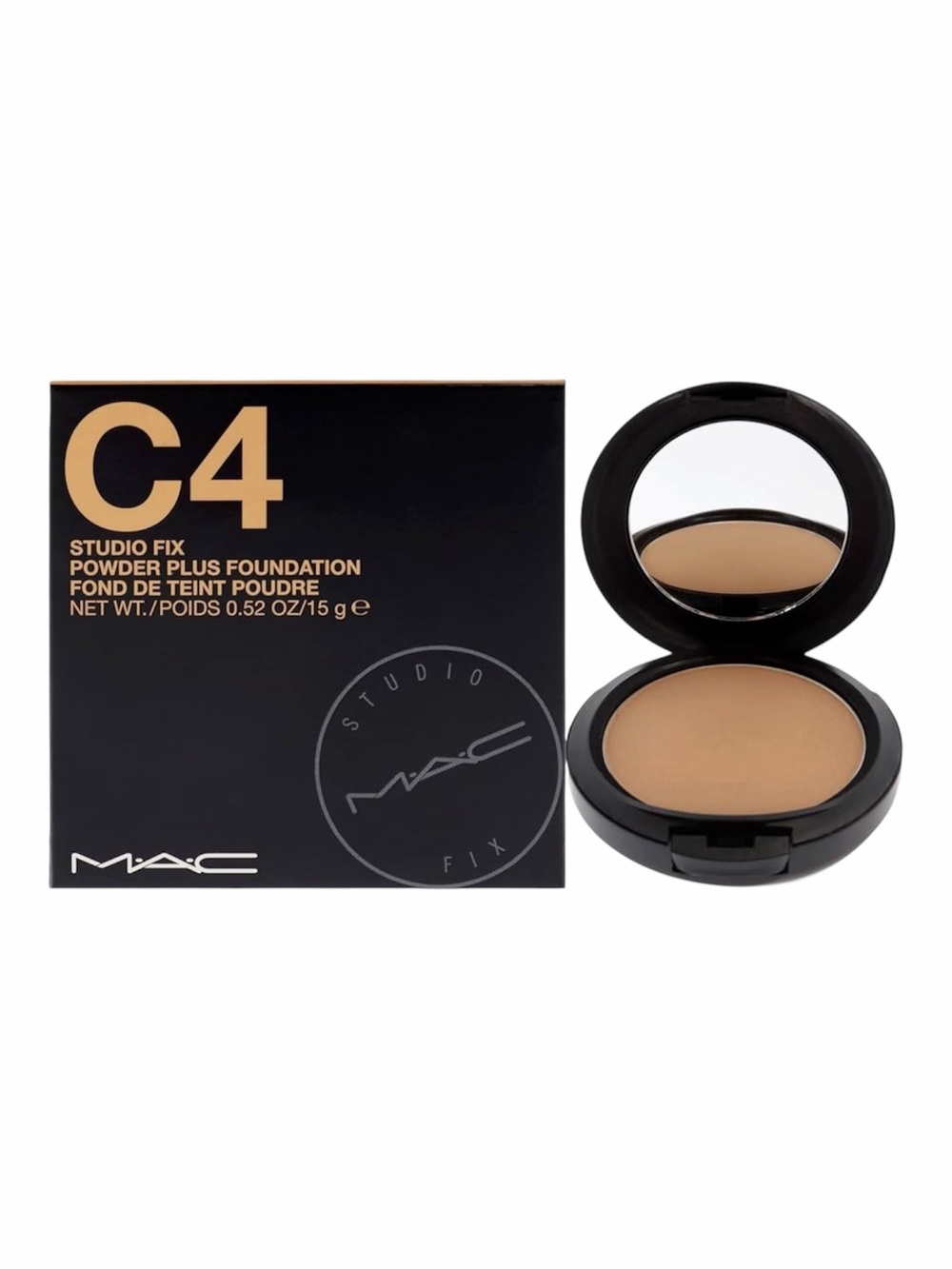 MAC Cosmetics Studio Fix Powder Plus Foundation -C4- [ORIGINAL FORMULA] NEW
